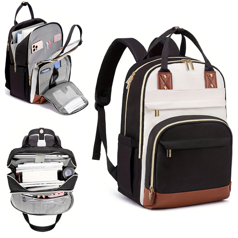 Fashion Backpack Women - Airline Design bandoulière réglable femmes multicolore