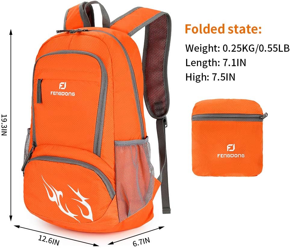 FENGDONG 35L léger pliable imp - Foldable Backpack Small avis et prix